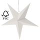 17. DECORATIVE HANGING PAPER STAR 45CM WHITE