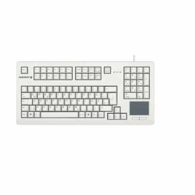 5. CHERRY Advanced Performance Line TouchBoard G80-11900 Keyboard - USB - German - Light Gray