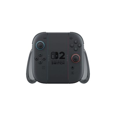 7. Joy-Con charging holder, Switch 2, Steuerungsgrip, Schwarz, Transparent, Kunsstoff