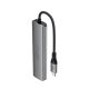 2. Acefast J18 USB Hub USB-C 6-in-1 HDMI 4K 60Hz PD90W Docking Station - Gray
