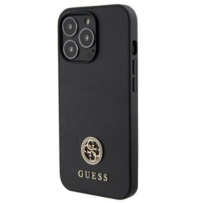 2. Guess Strass Metal Logo iPhone 13 Pro 6.1" Case - Black