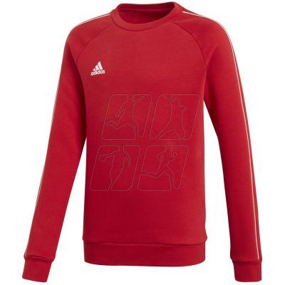 6. Adidas Core 18 SW Top JR CV3970 sweatshirt