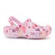 6. CROCS CLASSIC VDAY CLOG KIDS PINK MILK/HEARTS 209754-7CI