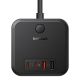 2. Baseus PowerCombo 3AC+2U+2C 30W EU Power Strip (1.5m; black)
