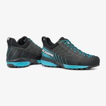 Scarpa Mescalito GTX Approach Shoes - Shark/Azure Size: 46_5