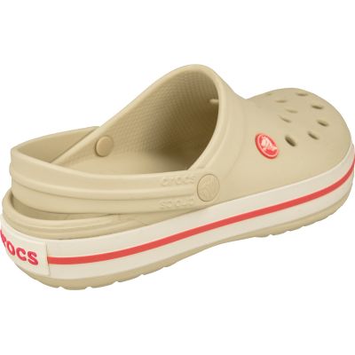 3. Crocs Crocband W 11016 beige flip-flops