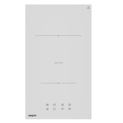 AKPO PIA 6802 WHITE induction hob - 2 zones
