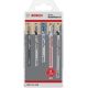 Bosch 2 607 011 438 jigsaw, jigsaw blade and circular saw blade Jigsaw blade Carbide 15 pcs.