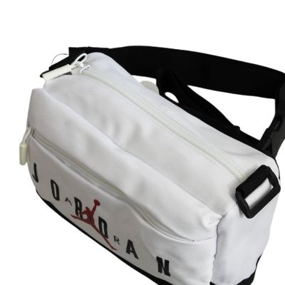 3. Air Jordan Jam HBR Crossbody Shoulder Bag White - SM9031-001