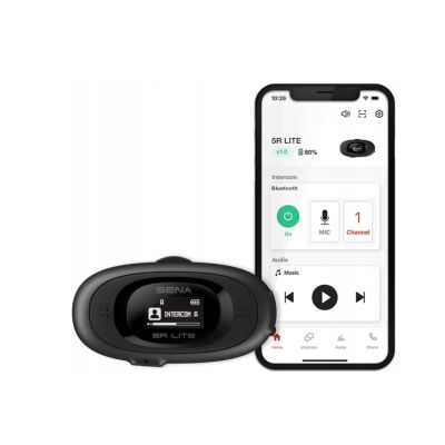 3. Sena 5RLITE-01 motorcycle intercom for 1 helmet