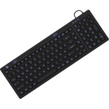 KeySonic KSK-6031INEL-B (DE) keyboard Industrial USB QWERTZ German Black
