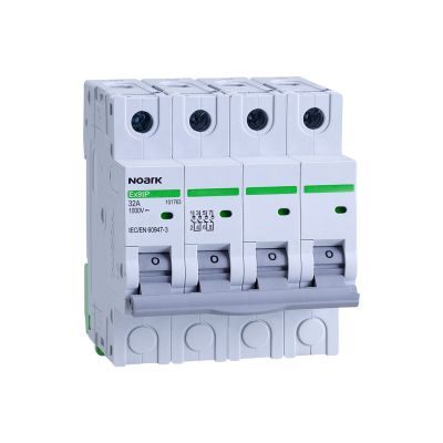 DC isolator for photovoltaic applications NOARK, 4 modules wide, 4-pole, 50A, 1000V DC
