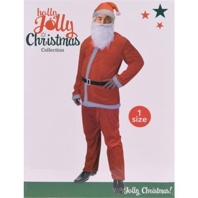 5. 5-Piece Santa Claus Costume