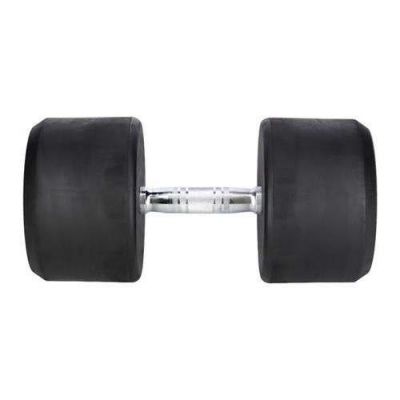 2. Rubber-coated dumbbell 45kg HMS HG PRO 45