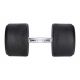 2. Rubber-coated dumbbell 45kg HMS HG PRO 45