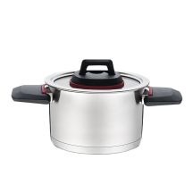 Pot with foldable handles + lid MR-3530-24 5.5L