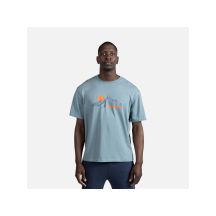 ROSSIGNOL Waterfall Tee Men's T-Shirt Blue