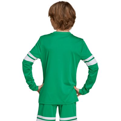 15. adidas Squadra 25 Long Sleeve Kids T-Shirt Green JN7491