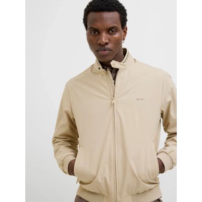 3. Jack&Jones men's jacket JPRBLUBRAD BOMBER JACKET SN 12273393 WHITE PEPPER