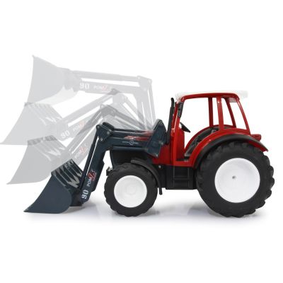 14. Jamara Lindner Geotrac with front loader 1:16 2.4 GHz – Front loader – Electric motor – 1:16 – Ready-to-Run (RTR) – Red – White – Boy