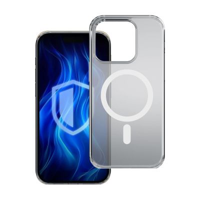 19. 3mk Frosty MagCase White Case for Apple iPhone 14 Pro Max - white
