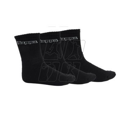 2. Black Kappa long socks 34113IW 901