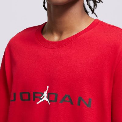 3. Men's Air Jordan Jumpman T-shirt Crew Red - IB7353-687