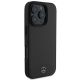 4. Mercedes Textured And Plain Leather MagSafe case for iPhone 16 Pro - black