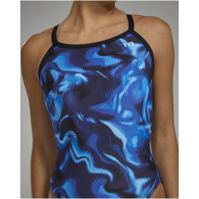 3. TYR Diamondfit Durafast Elite Waveform Women’s Swimsuit