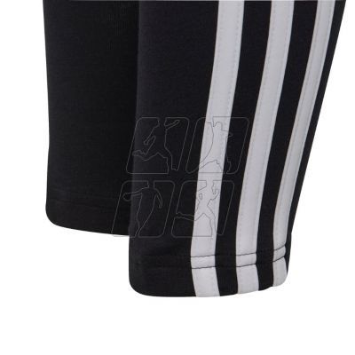 4. Adidas Essentials 3-Stripes Tights Jr H65800 leggings