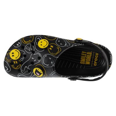 3. Crocs Classic Smiley Clog 211693-90H Black 38/39