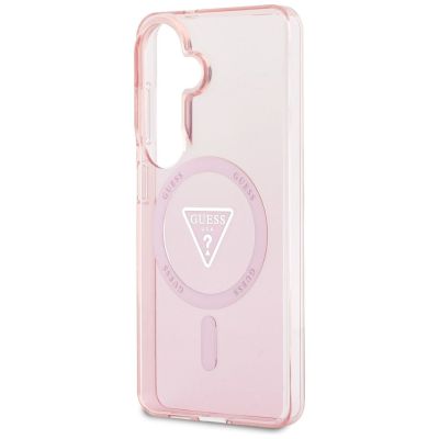 6. Guess IML Gradient Triangle MagSafe Case for Samsung Galaxy S26 - Pink