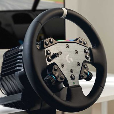 5. Logitech G RS50 System Black USB 2.0 Steering Wheel Analog PC, Xbox One, Xbox Series S, Xbox Series X