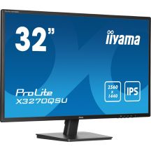 iiyama ProLite X3270QSU-B1 monitor 81.3 cm (32") 2560 x 1440 px Wide Quad HD LED Black