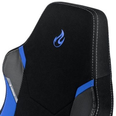 5. Nitro Concepts X1000 Gaming Chair Upholstered Seat Black, Blue