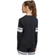 17. adidas Squadra 25 Long Sleeve Jersey for Kids Black and White JJ0047