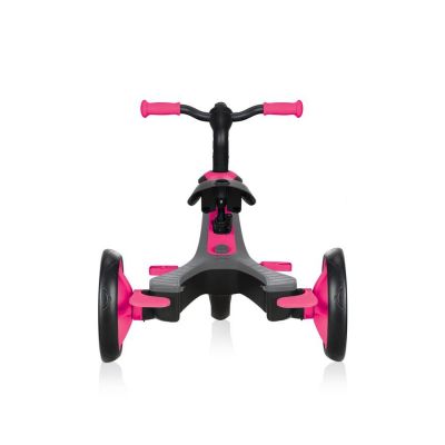 15. 4-in-1 bike Globber Explorer Trike Fuchsia 632-110-2 HS-TNK-000013809
