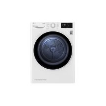 LG RH80V3AV6N Freestanding Front Loading Tumble Dryer 8kg A++ White