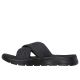 6. Skechers Women's Flip-Flops GO WALK FLEX SANDAL IMPRESSED 141420 BKGY