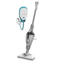 Black & Decker Steam-Mop + SteaMitt, capacity 0.5 l, power 1600 W, gray