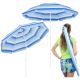 16. BEACH/BALCONY UMBRELLA 180CM BLUE LINE 1048819