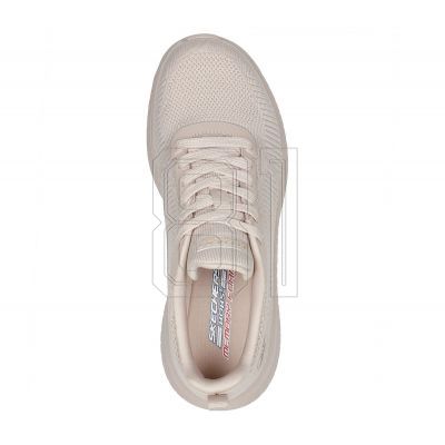 12. Skechers Memory Foam BOBS Squad Chaos W 117209 NUDE shoes