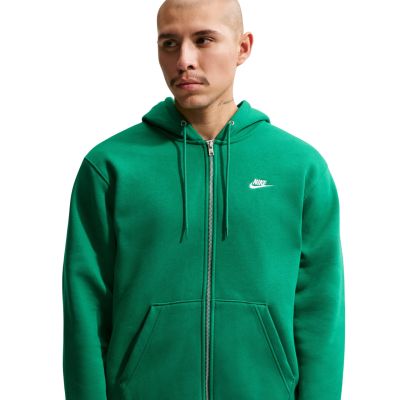 5. Nike Club BB FZ Hoodie Men's Green FN3861 365