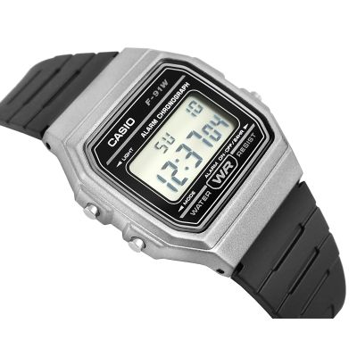 2. CASIO F-91WM-1B Men's Watch + BOX