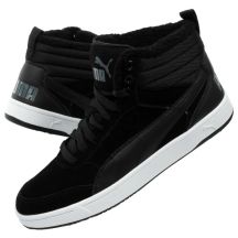 Puma men's Rebound Street black insulated ankle boots