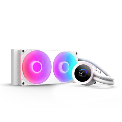 3. NZXT KRAKEN PLUS 240 RGB LCD WATER COOLER