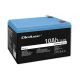 9. Qoltec 53713 LiFePO4 Lithium Iron Phosphate Battery | 12.8V | 10Ah | 128Wh | BMS