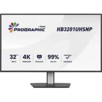 19. iiyama ProGraphic HB3201UHSNP-B1 computer monitor 80 cm (31.5") 3840 x 2160 px Black