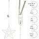 4. DECORATIVE STAR WITH ILLUMINATION 40 LEDS 35 CM WHITE