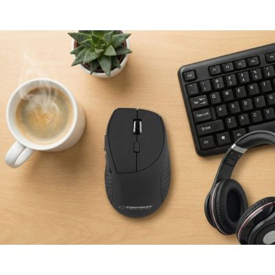 8. Esperanza Andromeda EM123K mouse (optical; 2400 DPI; black)